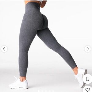 NVGTN Charcoal speckled lift seamless leggings